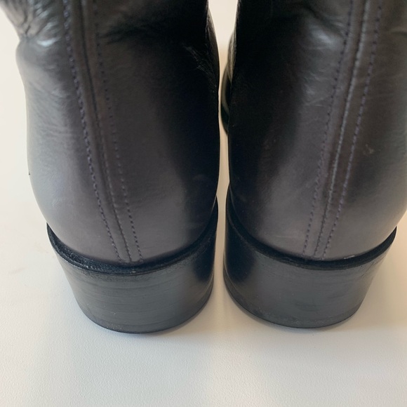 $358 Frye Demi Zip Bootie - Charcoal (Retail $358) - Picture 8 of 13